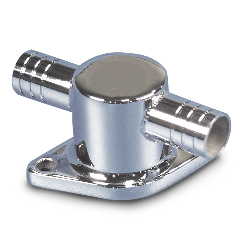 Water Outlet - SS Chevy Blower 1"