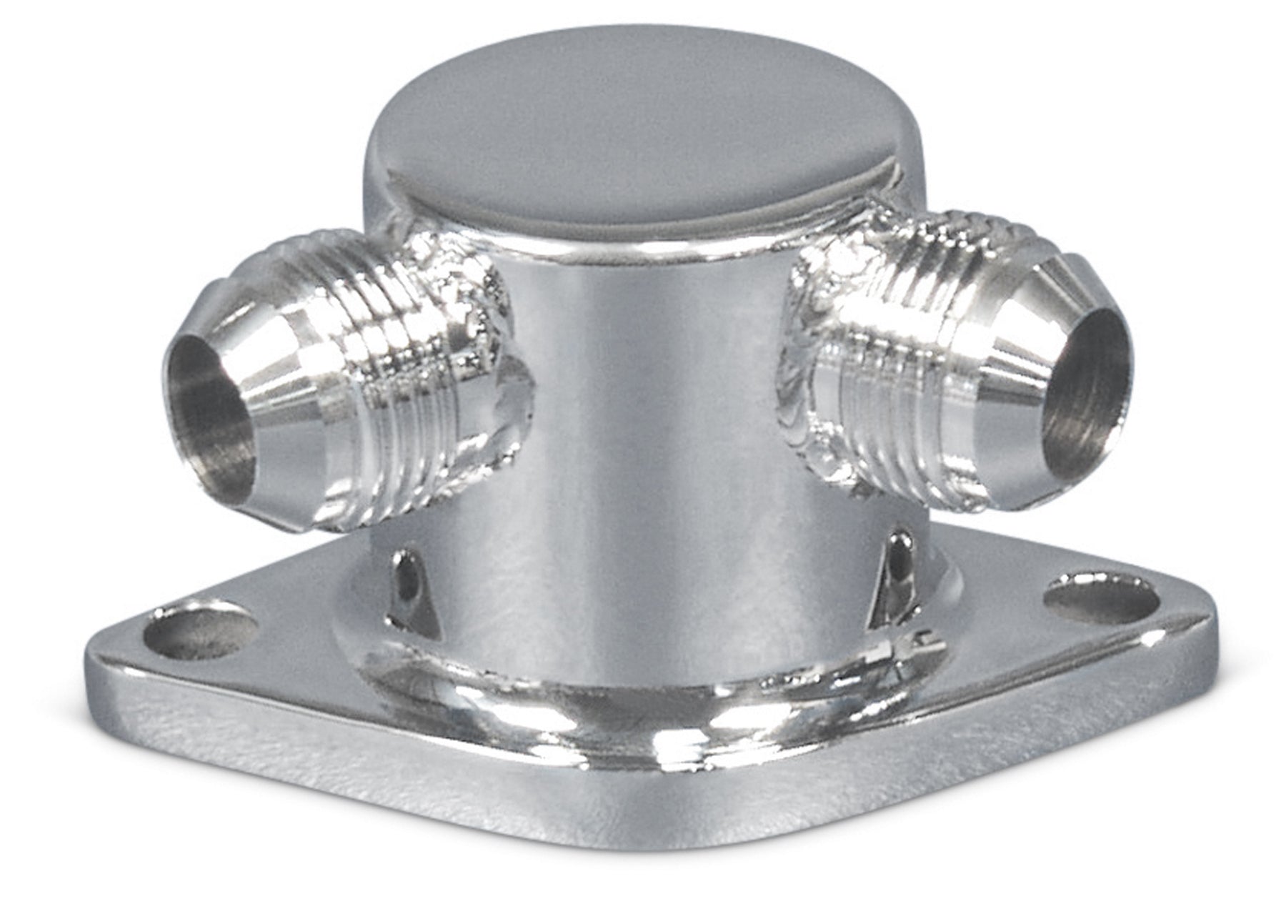 Water Outlet - SS Chevy - 12 AN