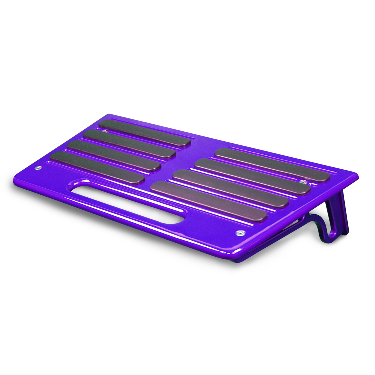 Billet Aluminum Swim Steps with Rubber Inserts 12" X 24"