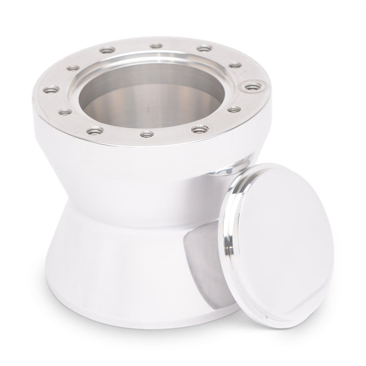 One Piece Steering Hub For Momo, Dino Or Uflex 6 Bolt Steering Wheels