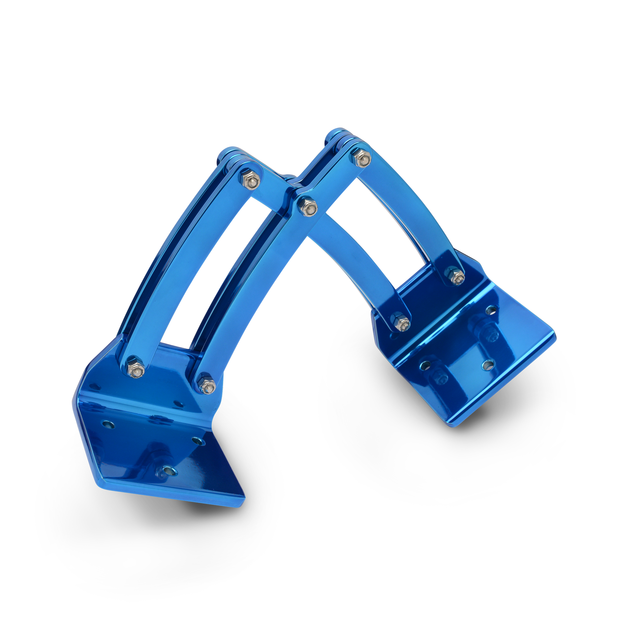 Large Scissor Hinges Billet Aluminum