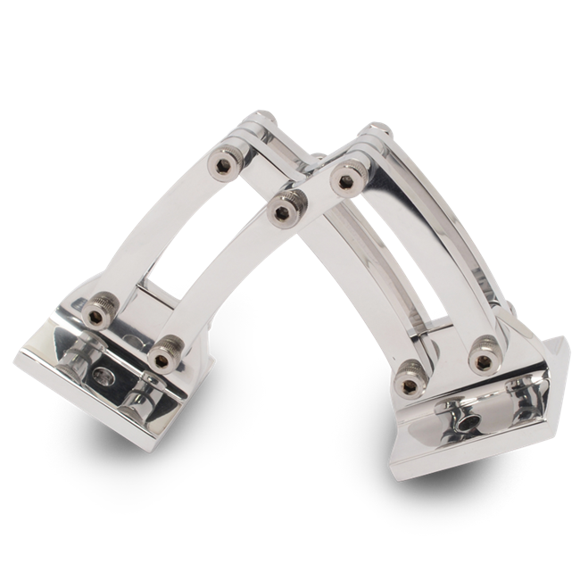 Small Scissor Hinges Billet Aluminum