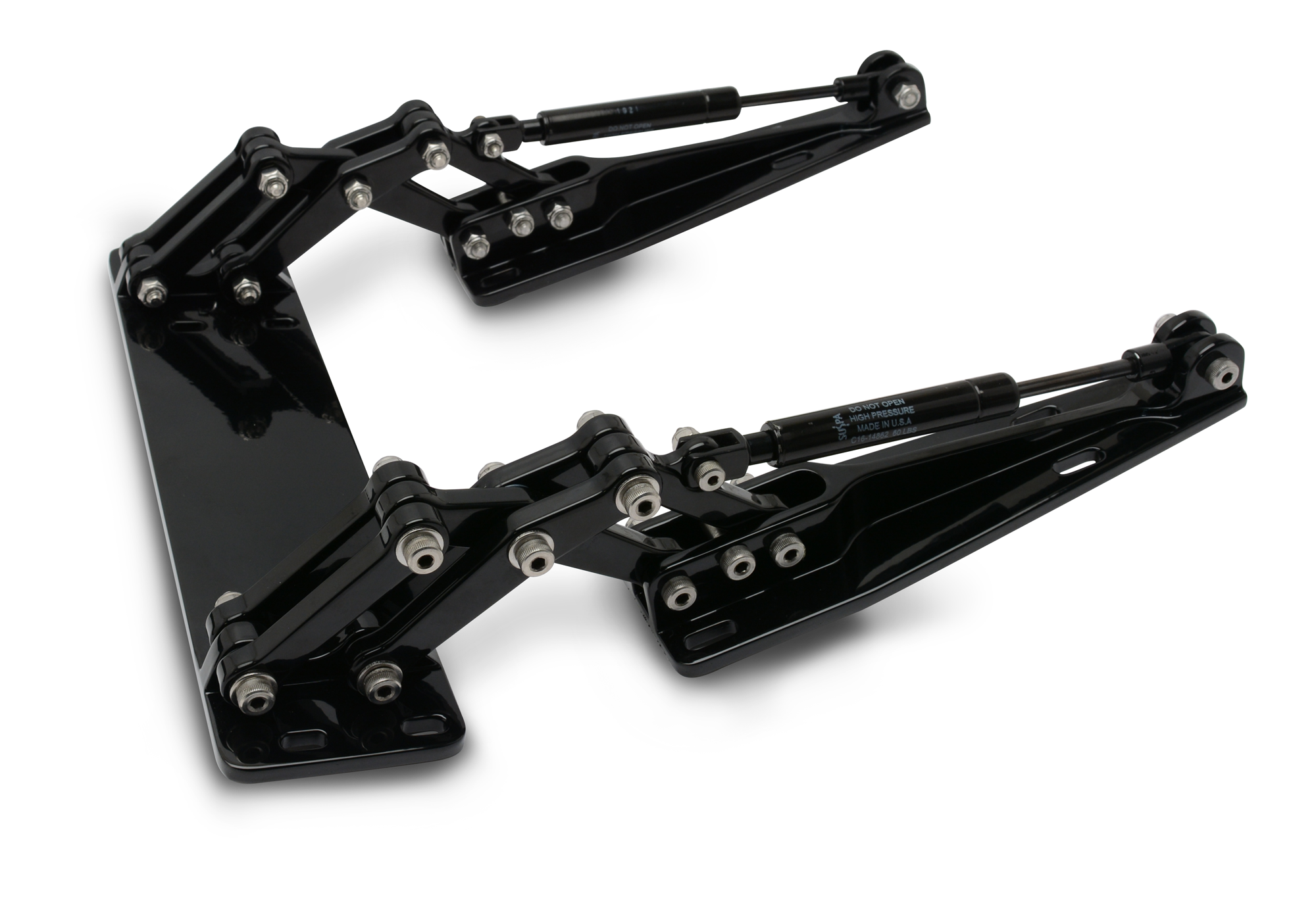 Heavy Duty Dual Scissor Hinge with Struts
