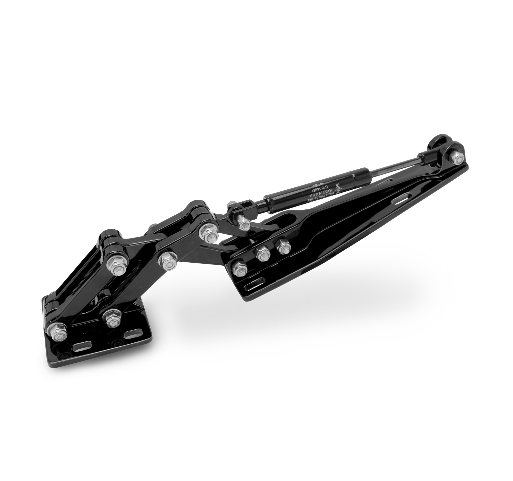 Heavy Duty Single Scissor Hinge with Strut