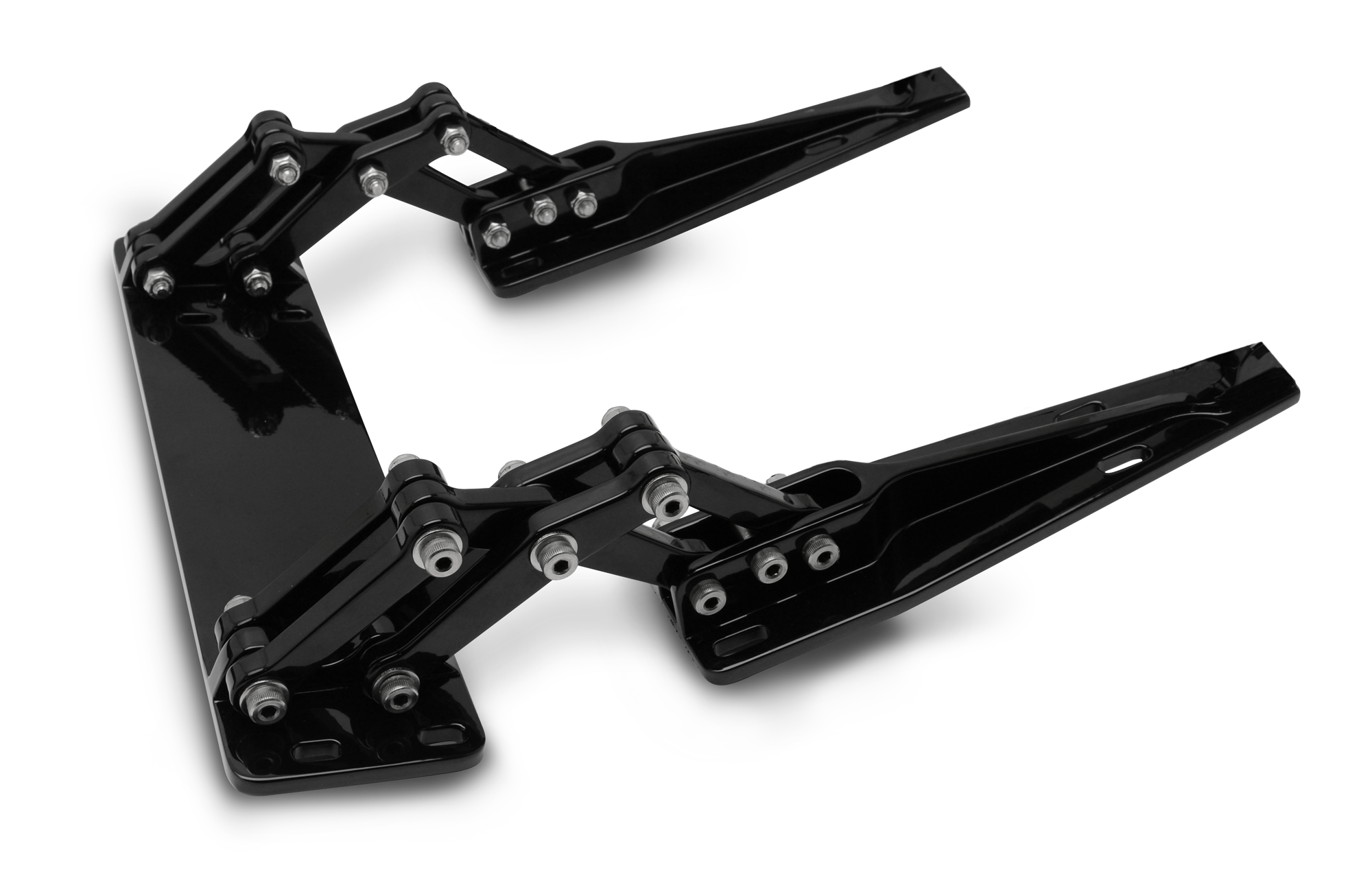 Heavy Duty Dual Scissor Hinge No Struts