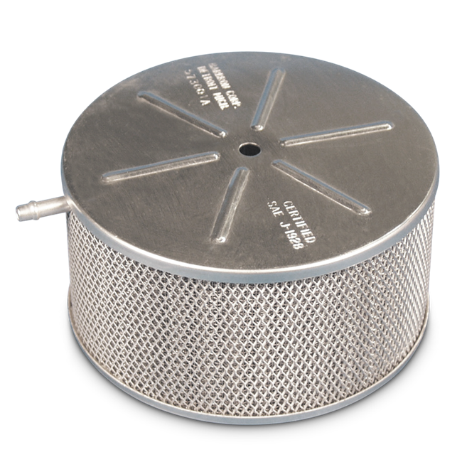 Flame Arrestor Aluminum Standard Carb