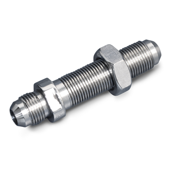 Bulkhead Fitting - 8an Bulkhead 3" Long