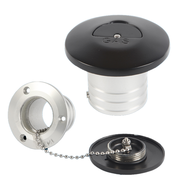 Flip Tab Stainless Steel Gas Fill Vented 2"