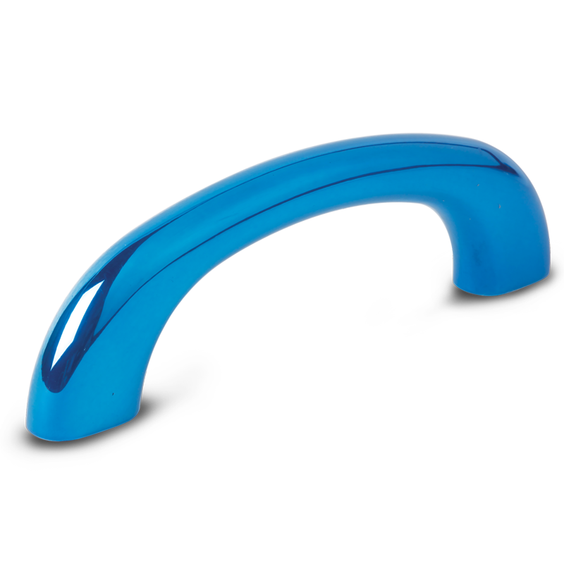 Grab Handles Smooth Billet Aluminum - 6"