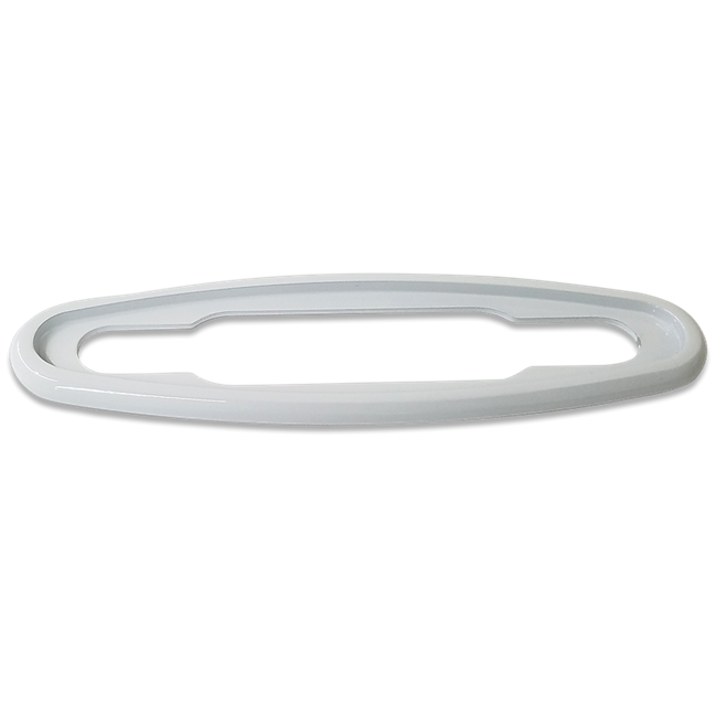 Cleat Bezel Billet Aluminum for 6" Slimline Pull-Up Cleats