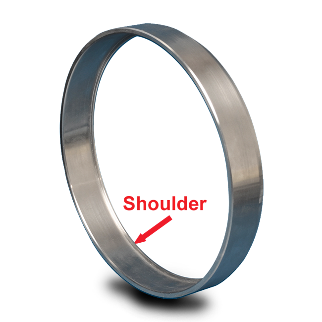 Wear Ring Stainless Steel with Shoulder