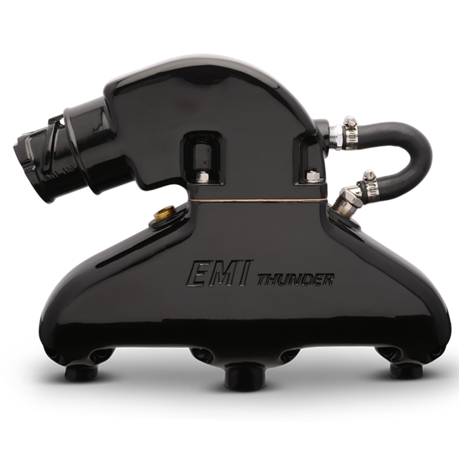 EMI Thunder Exhaust System - SB Chevy with Standard Aluminum Risers