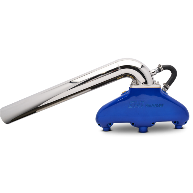 EMI Thunder Exhaust System - SB Chevy with SS Hi Perf Dry Pipe