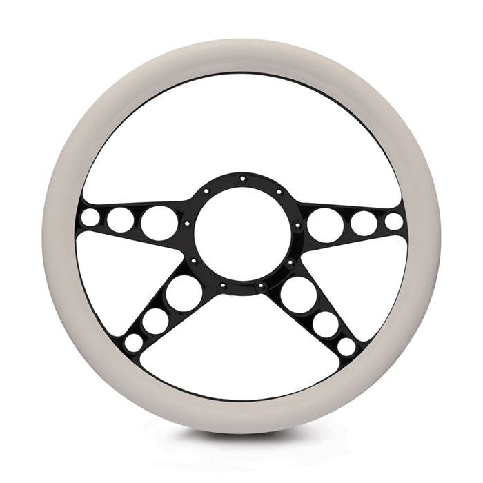 Steering Wheel 4 Spoke Racer Billet Aluminum