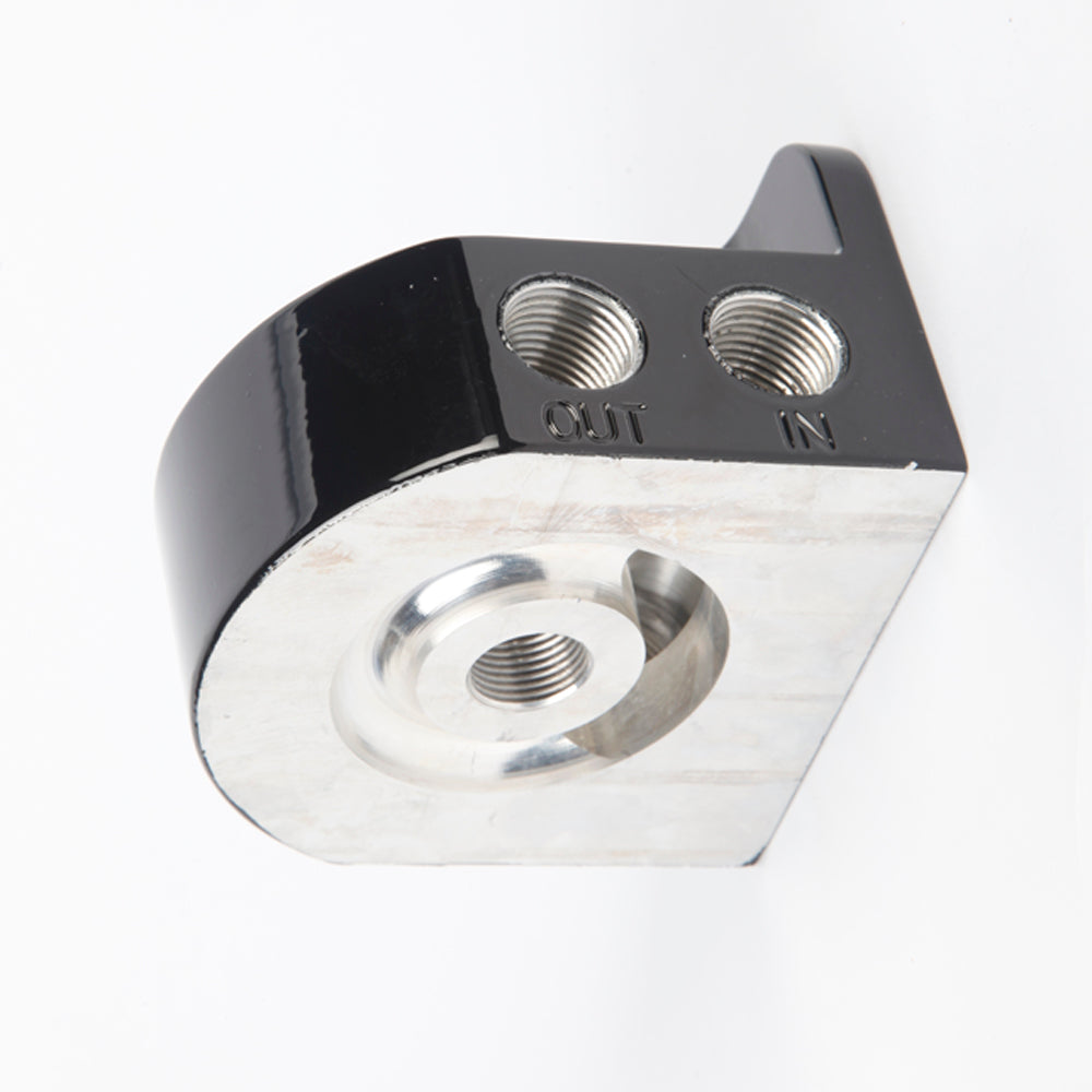 Billet Aluminum Oil Filter Heads