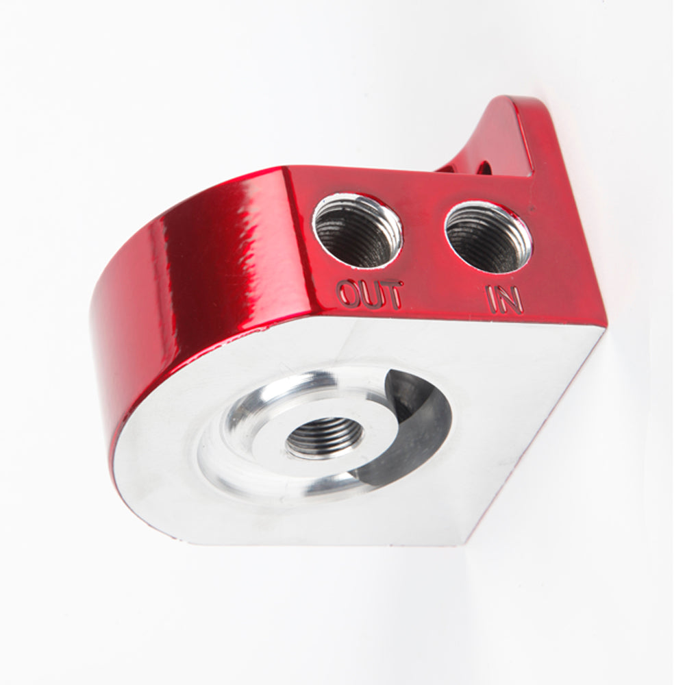 Billet Aluminum Oil Filter Heads