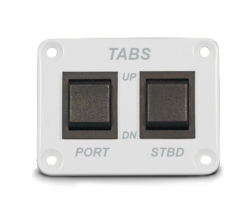 Switch Panel - Two Double Pole Switches