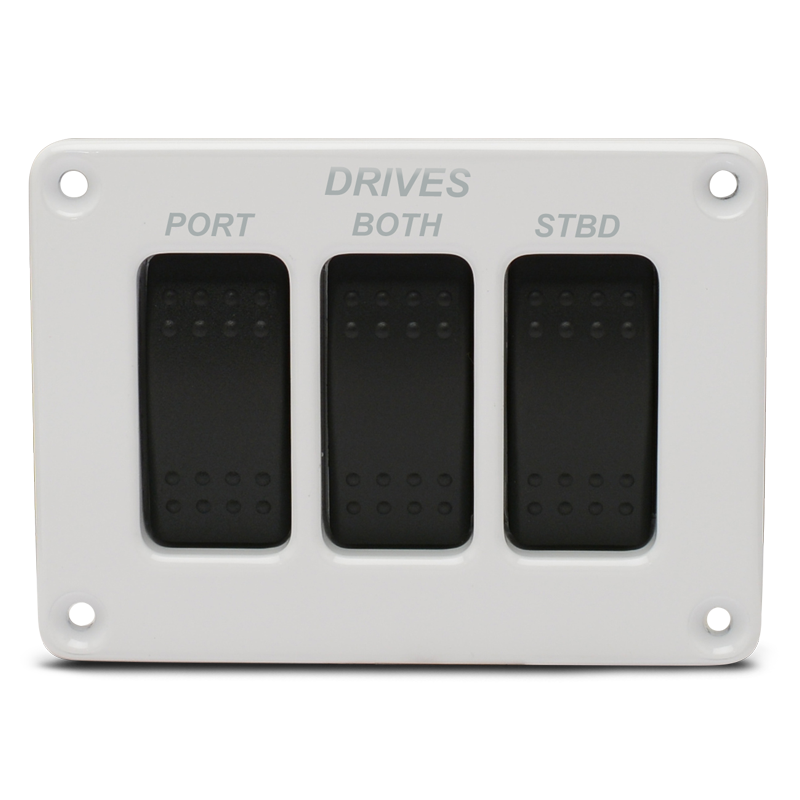 Recessed Switch Panel - Three Switches