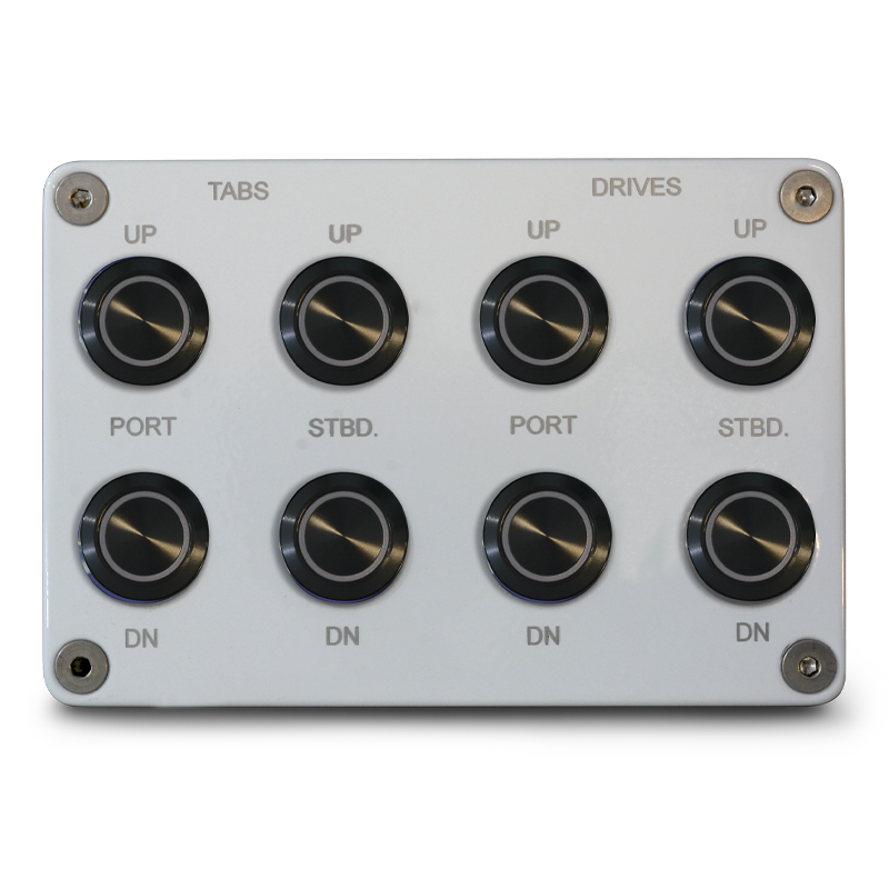 Switch Panel - Eight Round Panel
