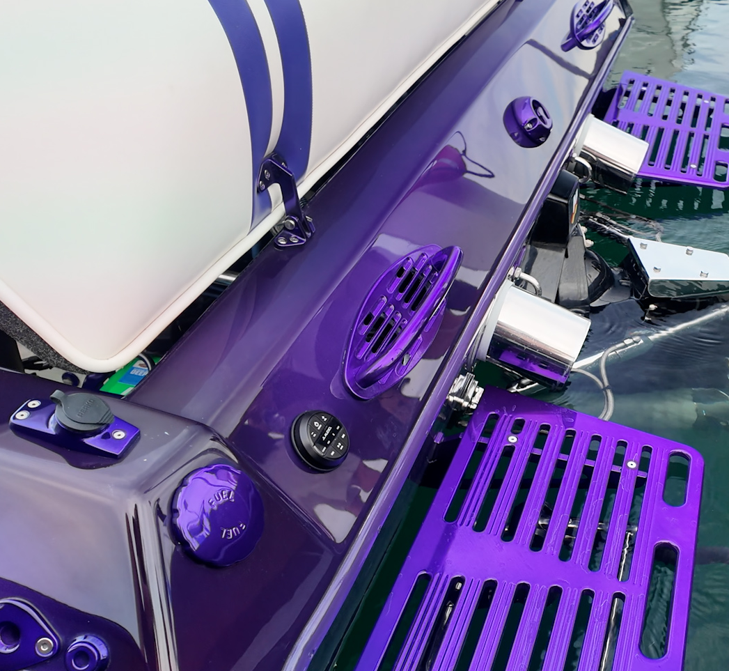 Billet Oval Aluminum Vents - Medium