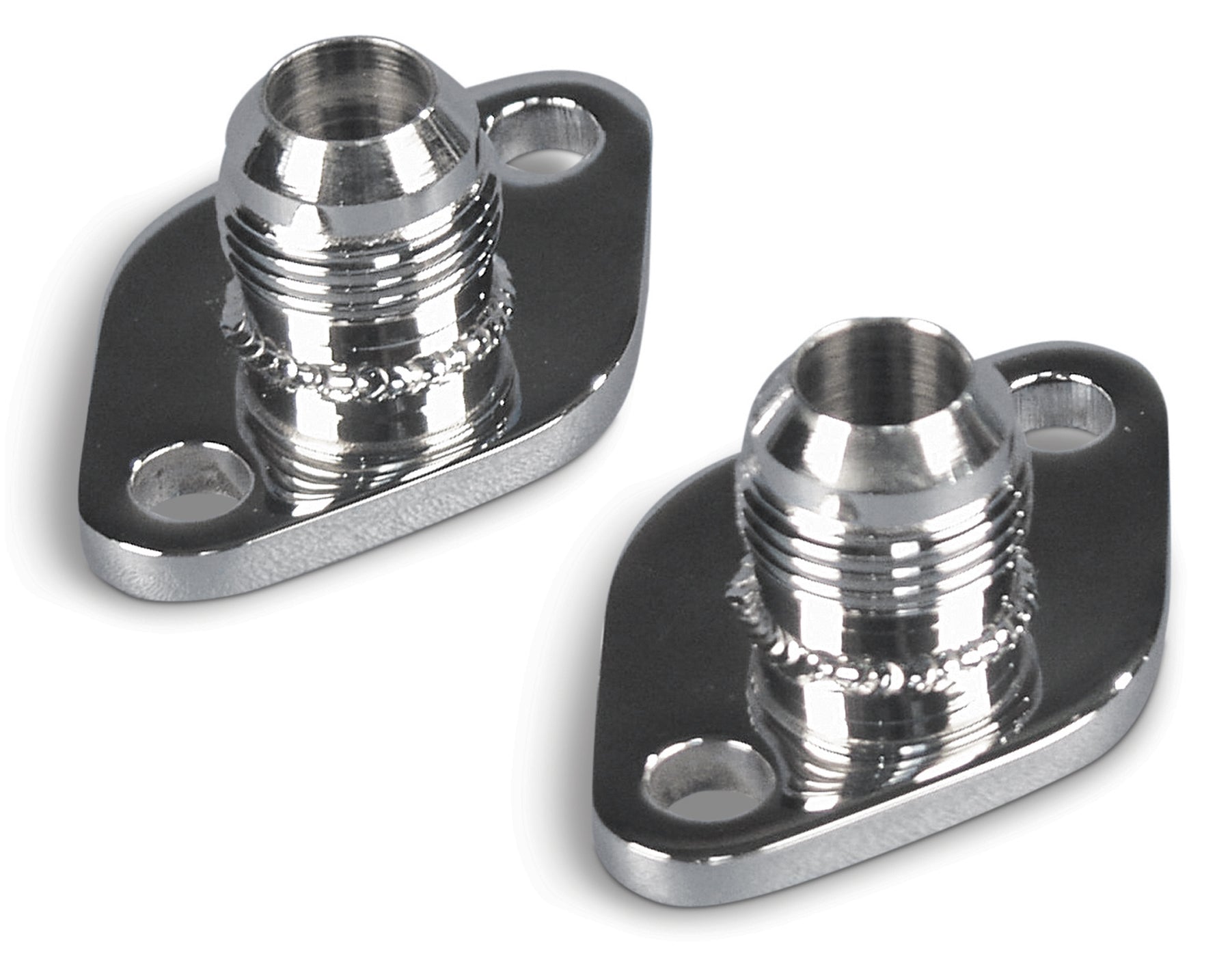 Inlet Plates - SS BB Chevy - 10 AN