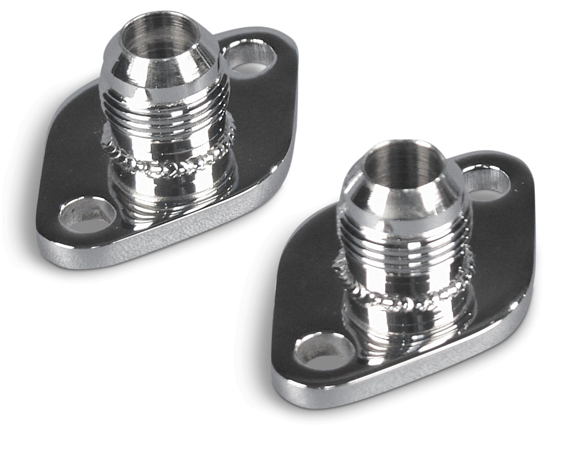 Inlet Plates - SS BB Chevy - 12 AN