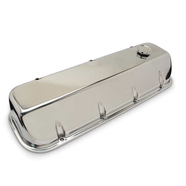 Valve Covers BB Chevy Angled Smooth