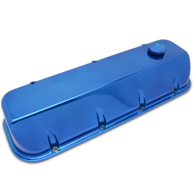 Valve Covers BB Chevy Angled Smooth