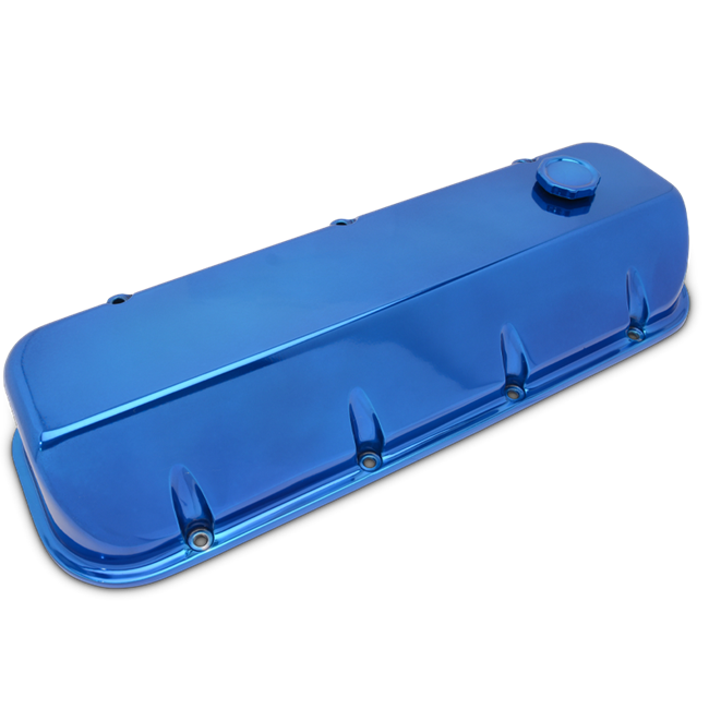 Valve Covers BB Chevy Angled Smooth