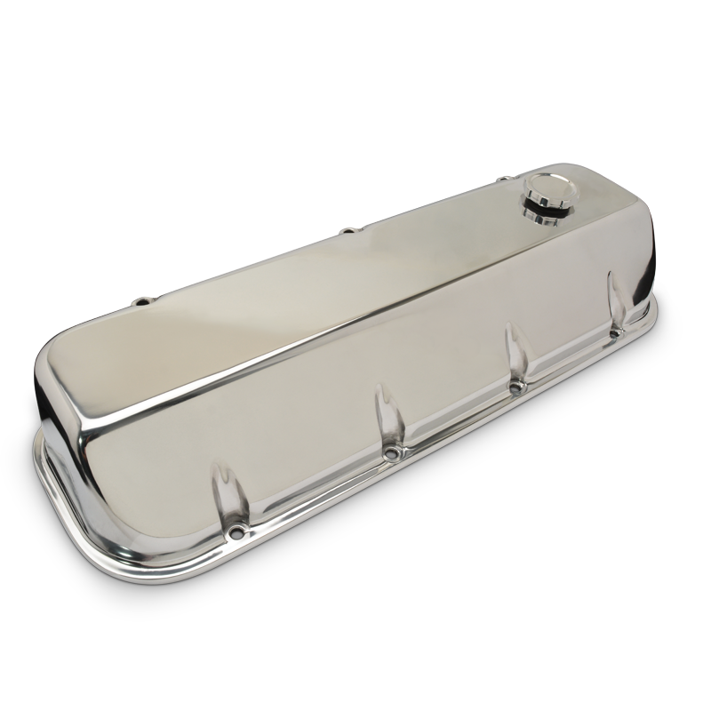 Valve Covers BB Chevy Angled Smooth