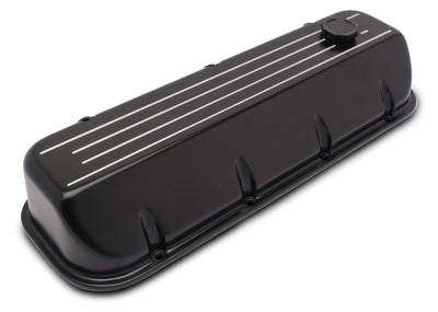 Valve Covers BB Chevy Angled Ball Milled