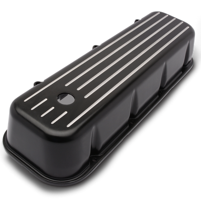 Valve Covers BB Chevy Tall Ball Milled