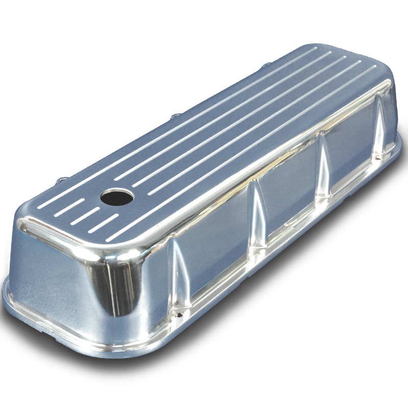 Valve Covers BB Chevy Tall Ball Milled