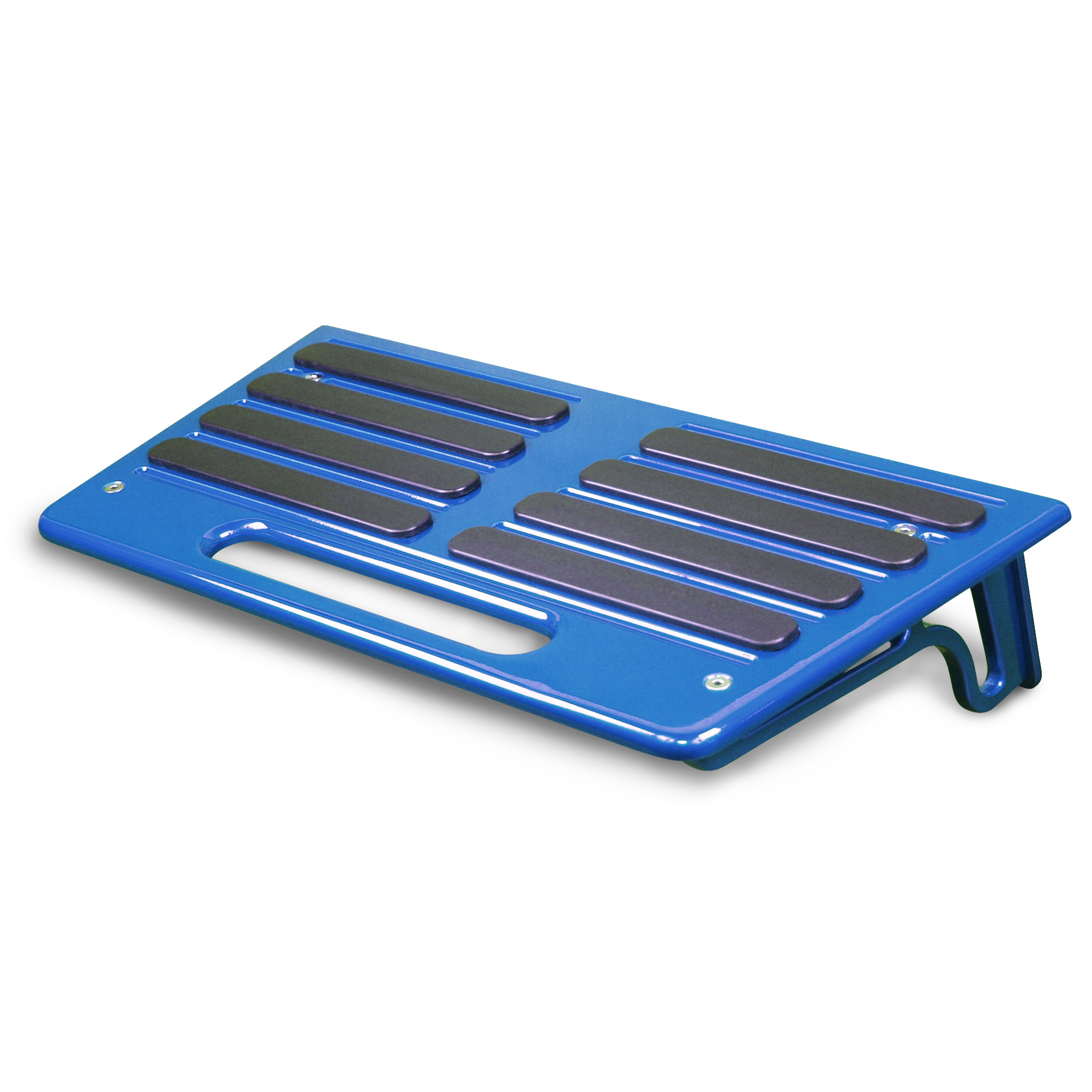 Billet Aluminum Swim Steps with Rubber Inserts 12" X 24"