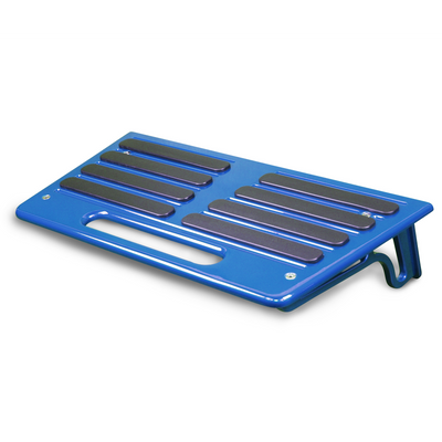 Billet Aluminum Swim Steps with Rubber Inserts 12" X 24"