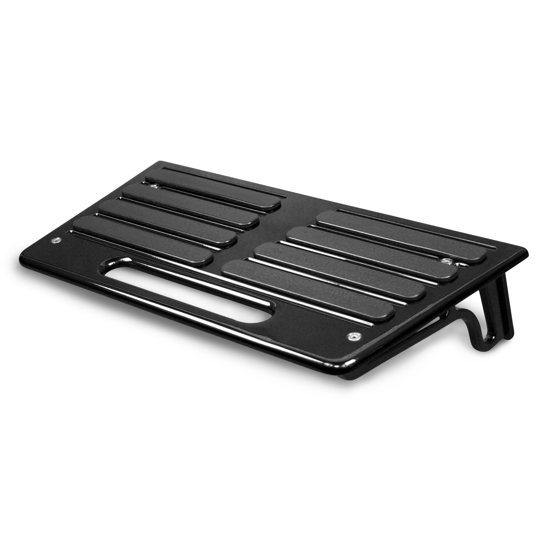 Billet Aluminum Swim Steps with Rubber Inserts 12" X 24"