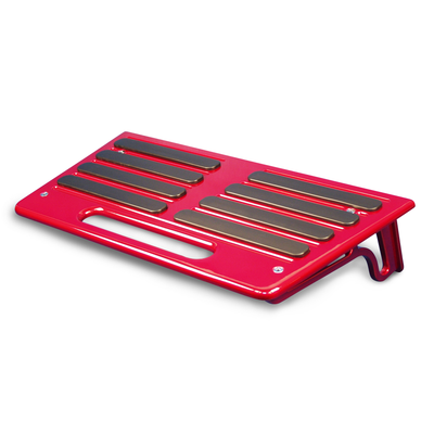 Billet Aluminum Swim Steps with Rubber Inserts 12" X 24"