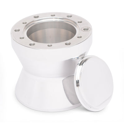 One Piece Steering Hub For Momo, Dino Or Uflex 6 Bolt Steering Wheels