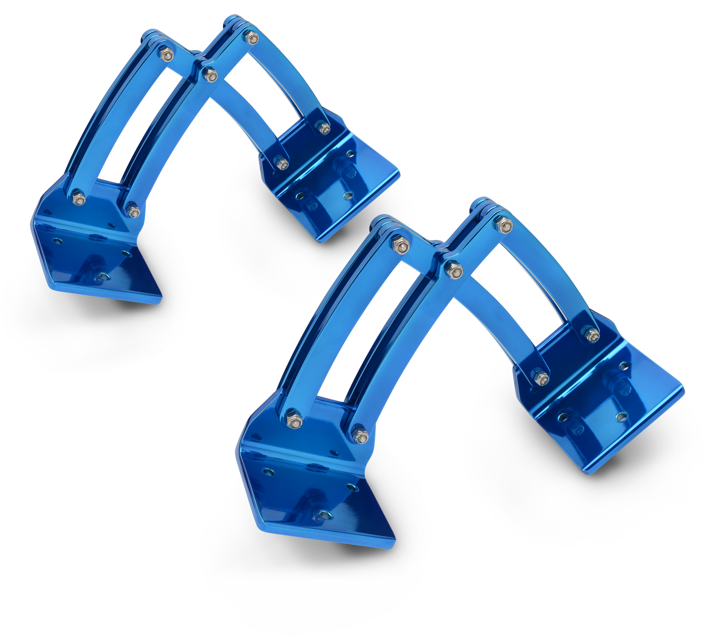 Large Scissor Hinges Billet Aluminum