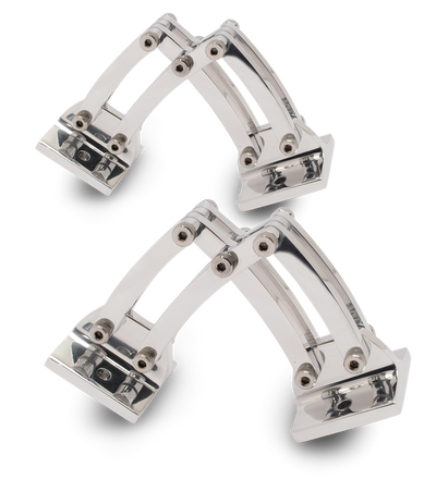 Small Scissor Hinges Billet Aluminum