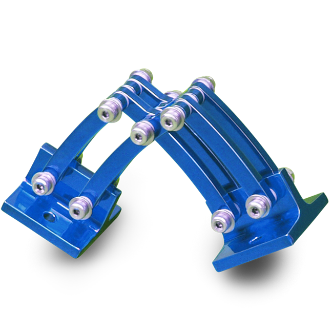 Small Scissor Hinges Billet Aluminum