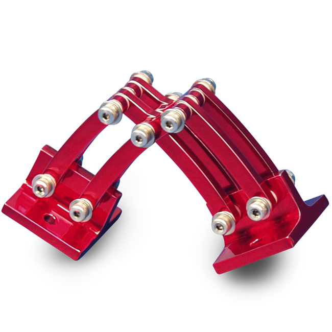 Small Scissor Hinges Billet Aluminum