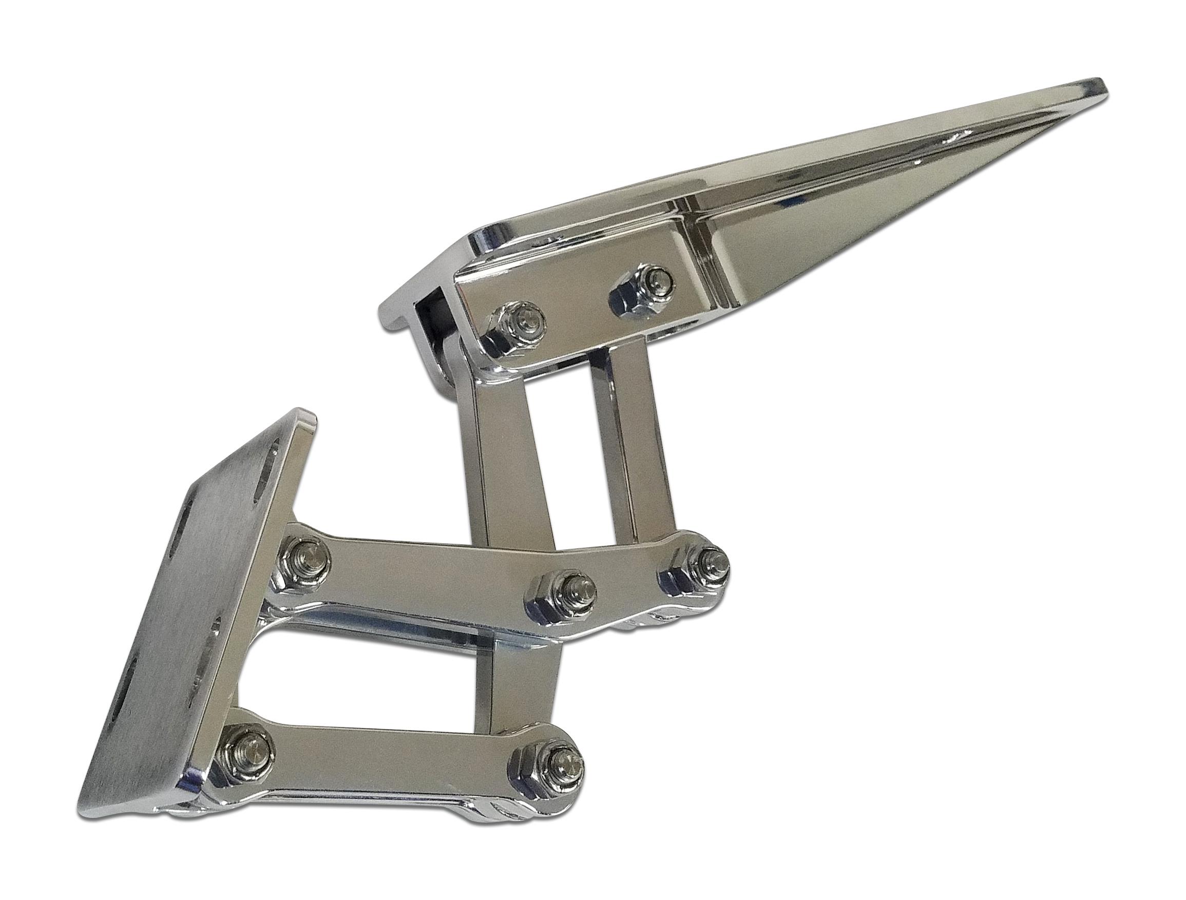 Heavy Duty Single Scissor Hinge No Strut