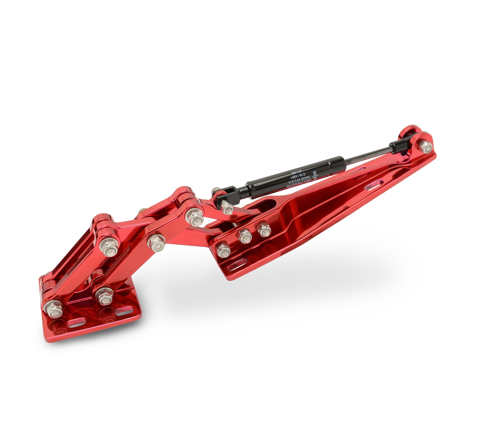 Heavy Duty Single Scissor Hinge with Strut