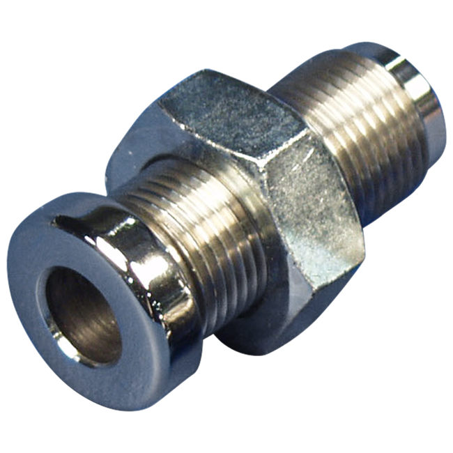 Stainless Steel Water Dump - 10an - Short