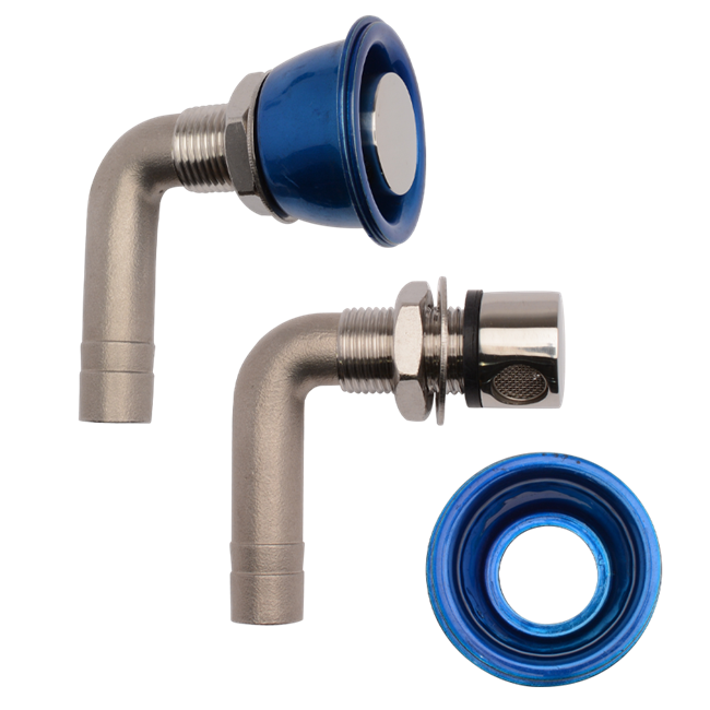Stainless Steel Flush Mount Fuel Vents