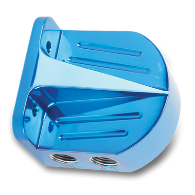 Billet Aluminum High Volume Fuel Filter / Water Separator Head