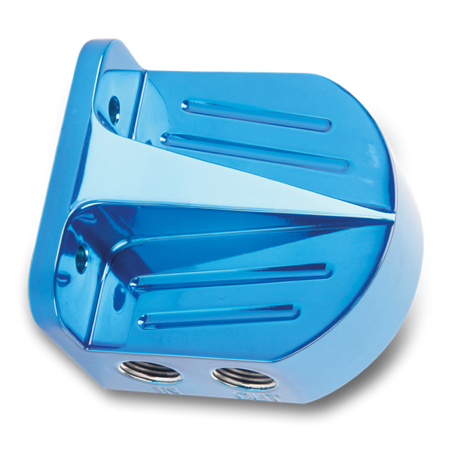 Billet Aluminum High Volume Fuel Filter / Water Separator Head