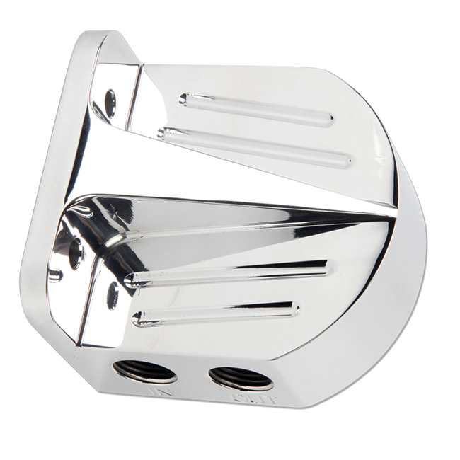 Billet Aluminum High Volume Fuel Filter / Water Separator Head