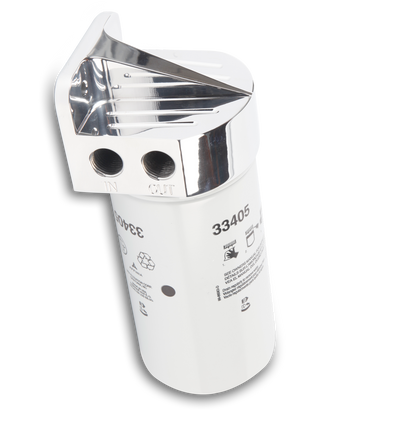 Billet Aluminum High Volume Fuel Filter / Water Separator Kit